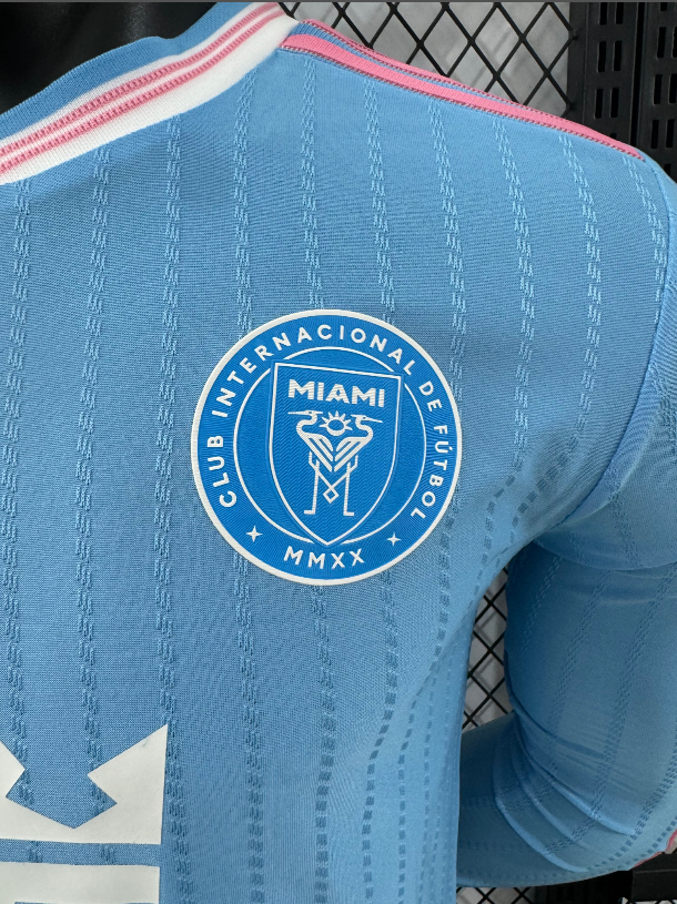 25-26 Inter Miami Third Long Sleeve Player Version Soccer Jersey (长袖球员)