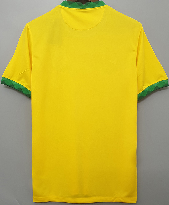 20-21 Brazil Home Fans Soccer Jersey
