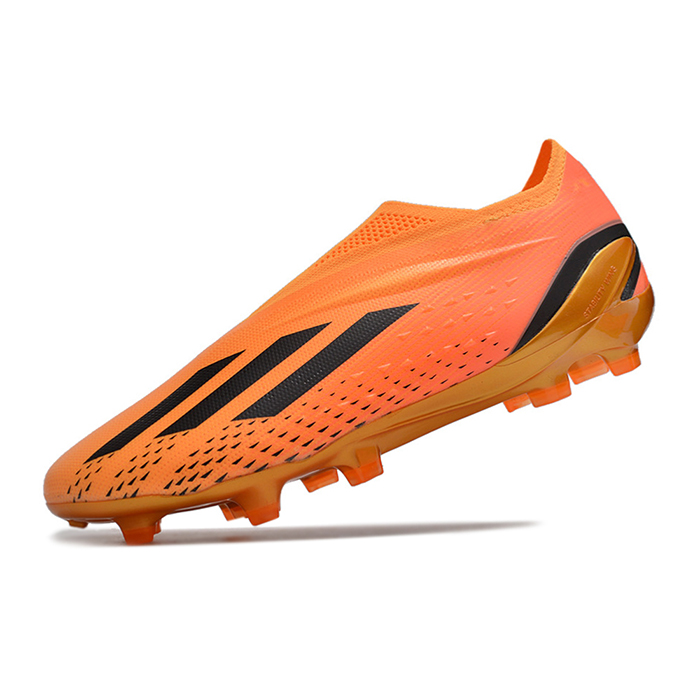 X Speedportal+ FG Soccer Shoes-Orange/Black-9922019
