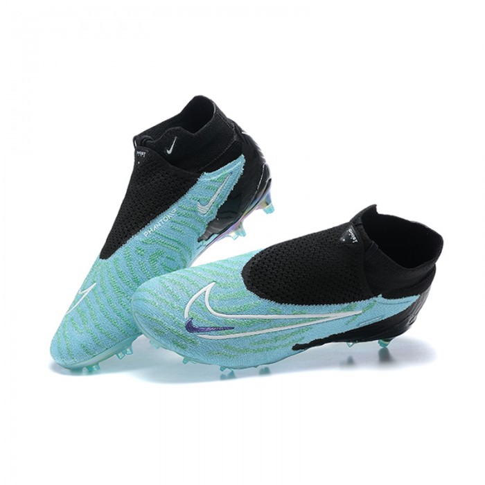 Phantom GX Elite FG High Soccer Shoes-Blue/Black-1160205