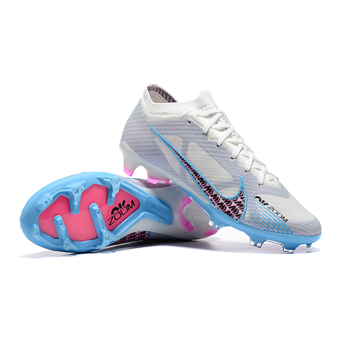 Air Zoom Mercurial Vapor XV Elite FG Soccer Shoes-White/Blue-9789683