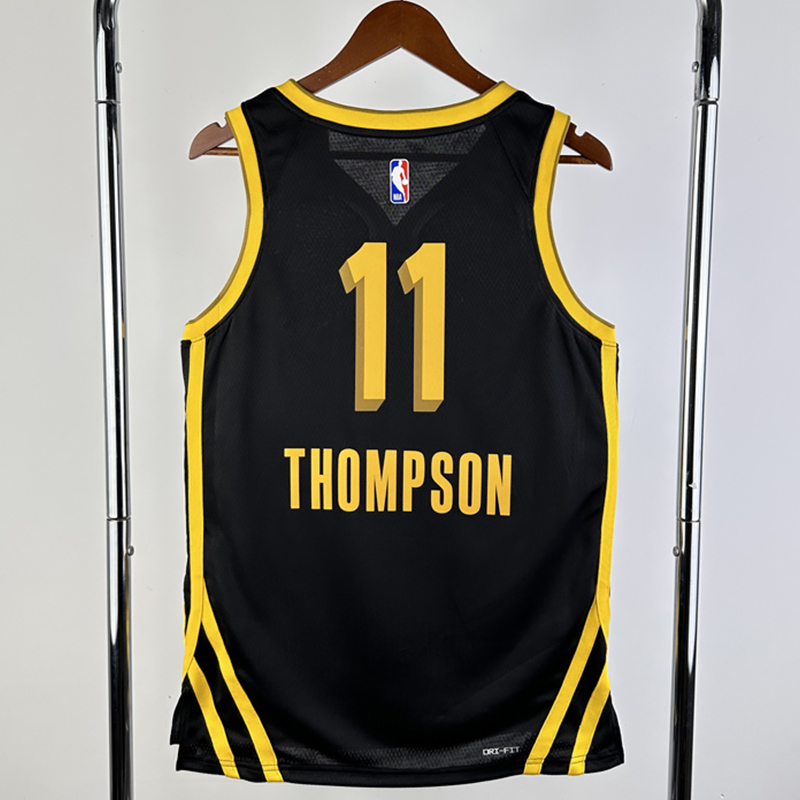 23-24 WARRIORS THOMPSON #11 Black City Edition ...
