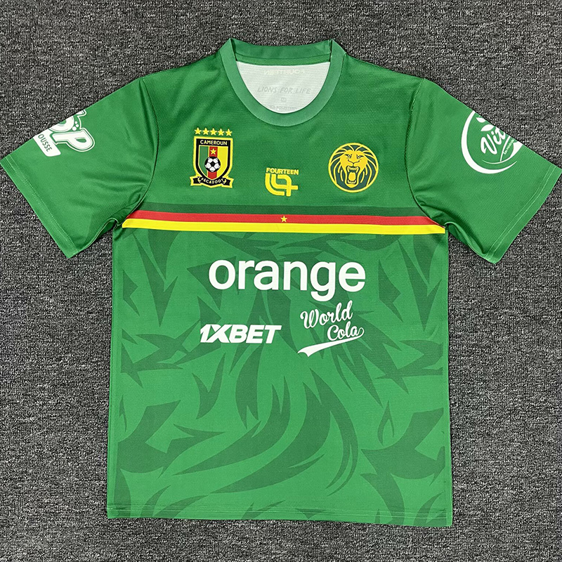 25-26 Cameroon Green Training shirts
