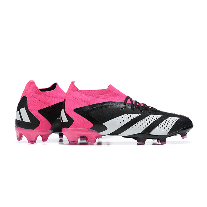 PREDATOR ACCURACY+ FG BOOTS Soccer Shoes-Black/Pink-2727777