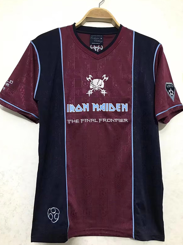 2011 West Ham #11 Iron Maiden Away Retro Soccer...