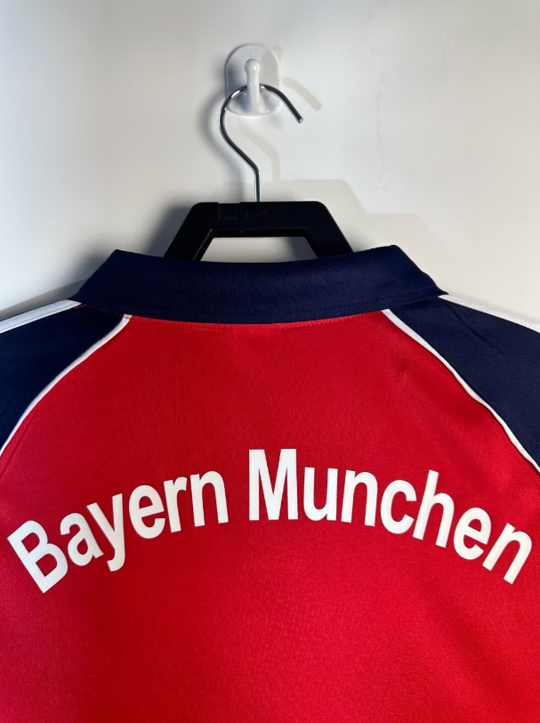 2000-2001  Bayern Home Retro  Soccer Jersey