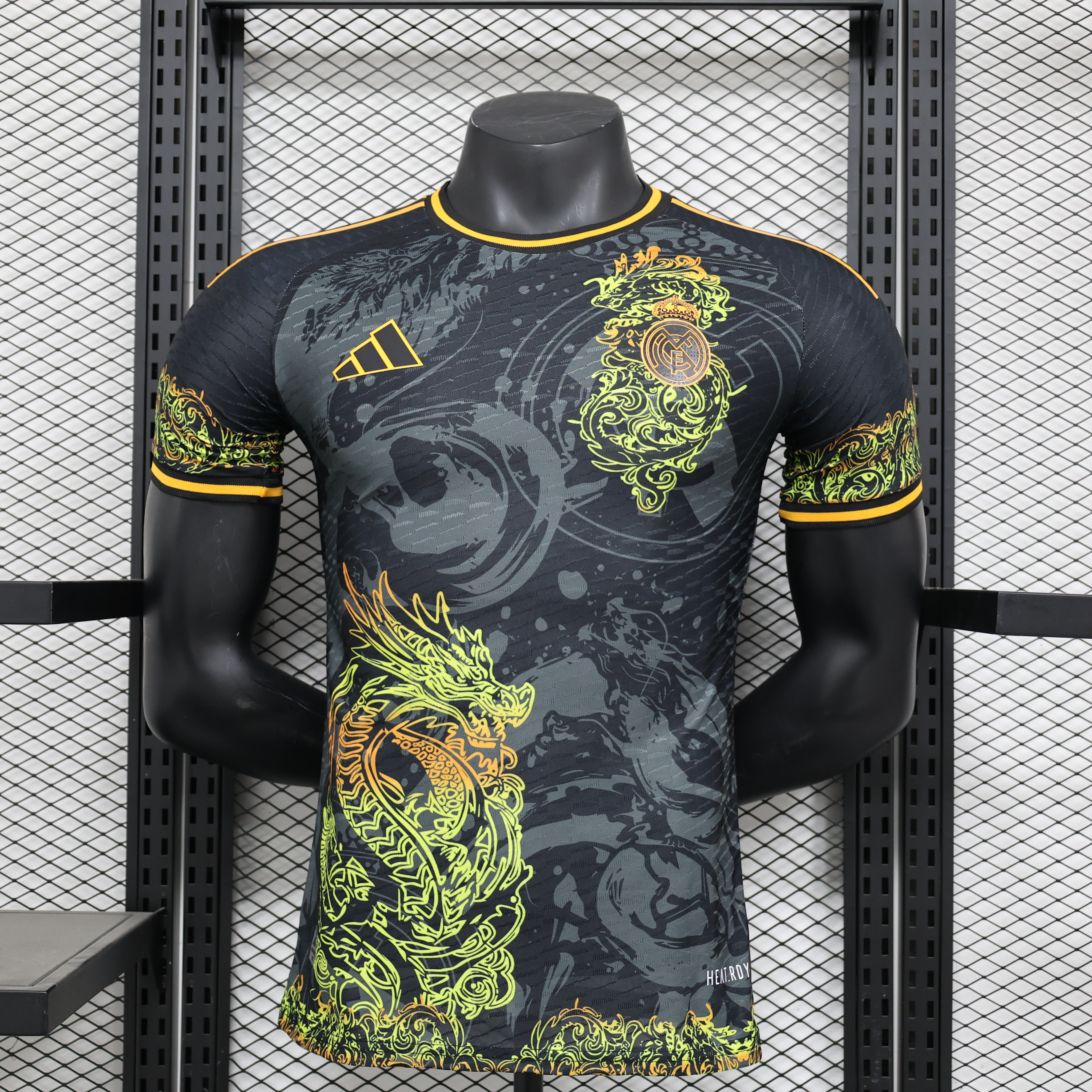 24-25 RMA Black Special Edition Player Version Training Shirts *绿龙