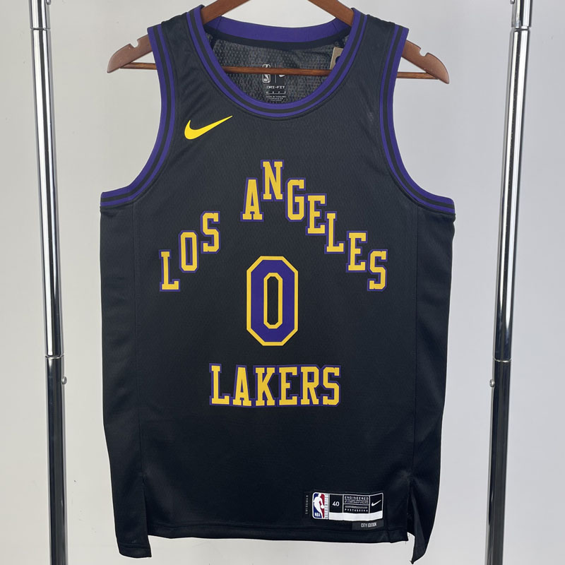 23-24 LAKERS WESTBROOK #0 Black City Edition To...