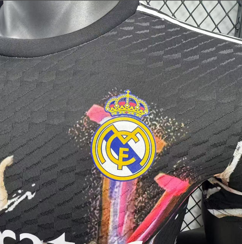 25-26 RMA Black Purple Special Edition Player Version Training Shirts