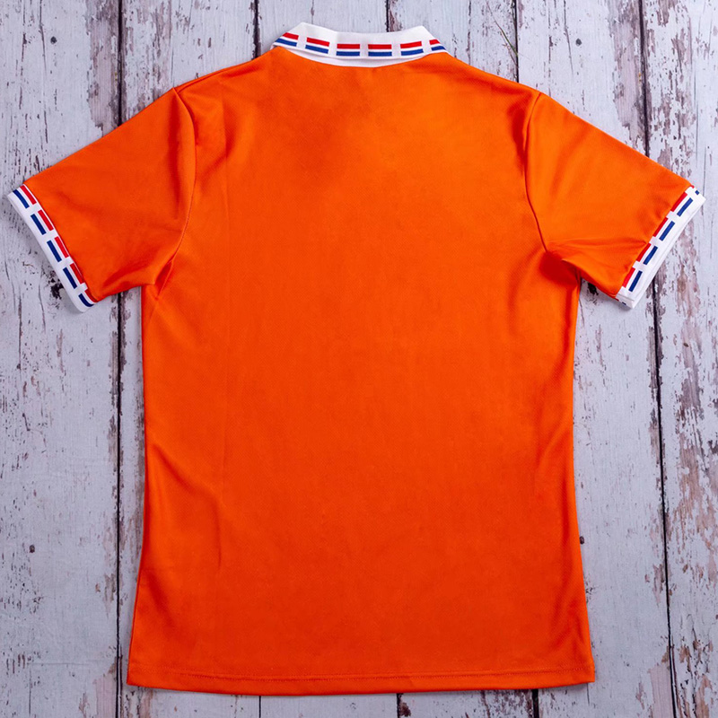 1996 Netherlands Home Retro Soccer Jersey