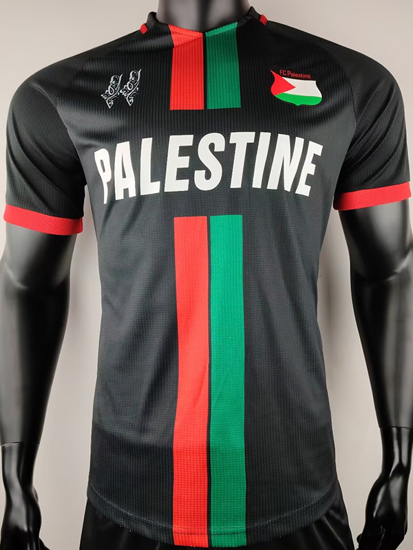 24-25 Palestina FC Black Player Version Soccer Jersey