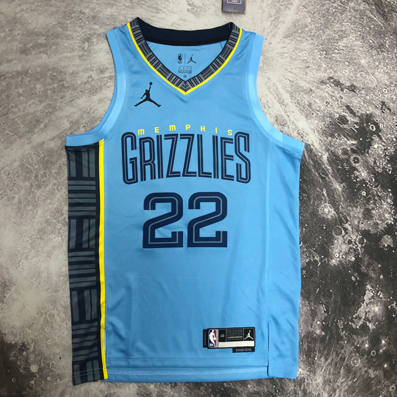 22-23 GRIZZLIES BANE #22 Blue Top Quality Hot P...