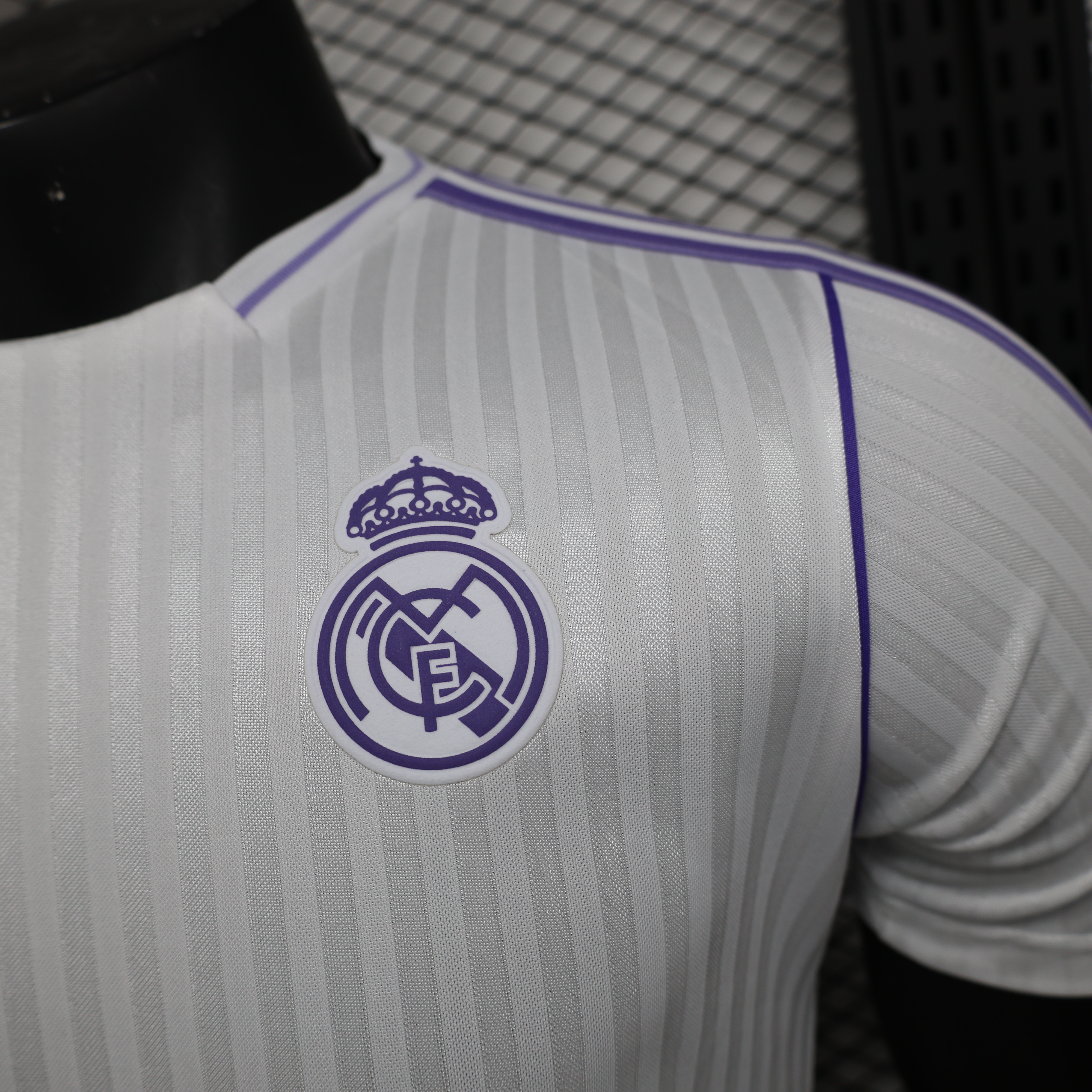 25-26 RMA White Special Edition Player Version Training Shirts *紫色标