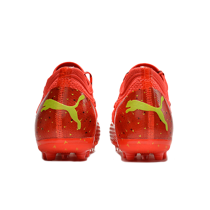 Neymar Future Z 1.3 Instinct MG Soccer Shoes-Red/Yellow-1380627