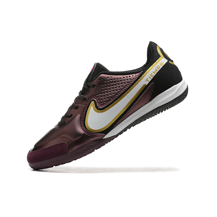 Tiempo Legend 9 TF Soccer Shoes-Wine Red/Black-6859270