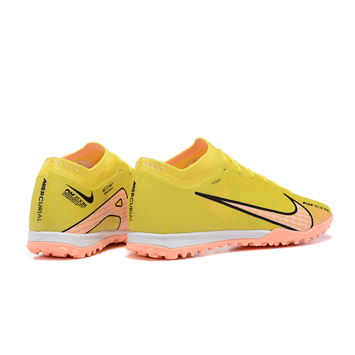 Vapor 15 Academy TF Soccer Shoes-Yellow/Pink-5269527