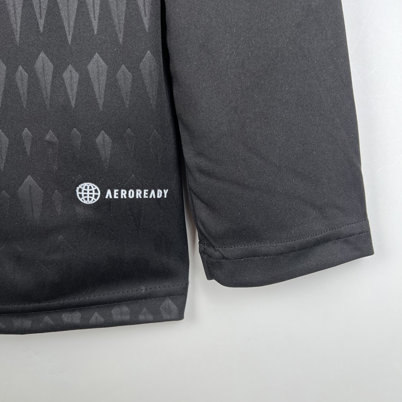 2023 Argentina Black GoalKeeper Long Sleeve Soc...