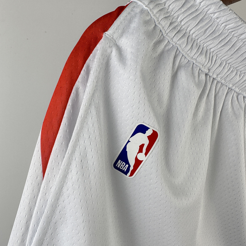 23-24 SUNS White Home Top Quality NBA Pants