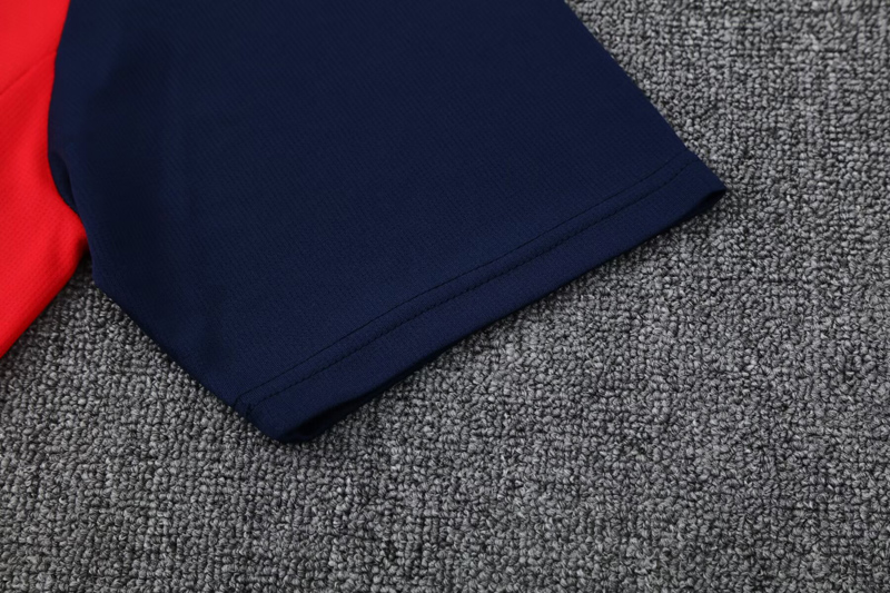 25-26  Man Utd Red Polo Tracksuit