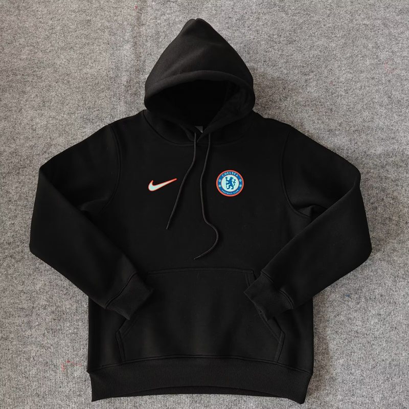 24-25 CHE Black Hoody 黑色(加绒)蓝标
