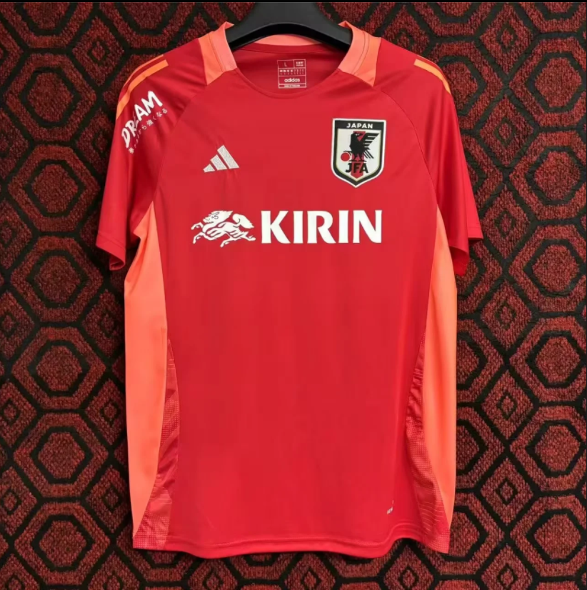 24-25 Japan Red Training Shirts
