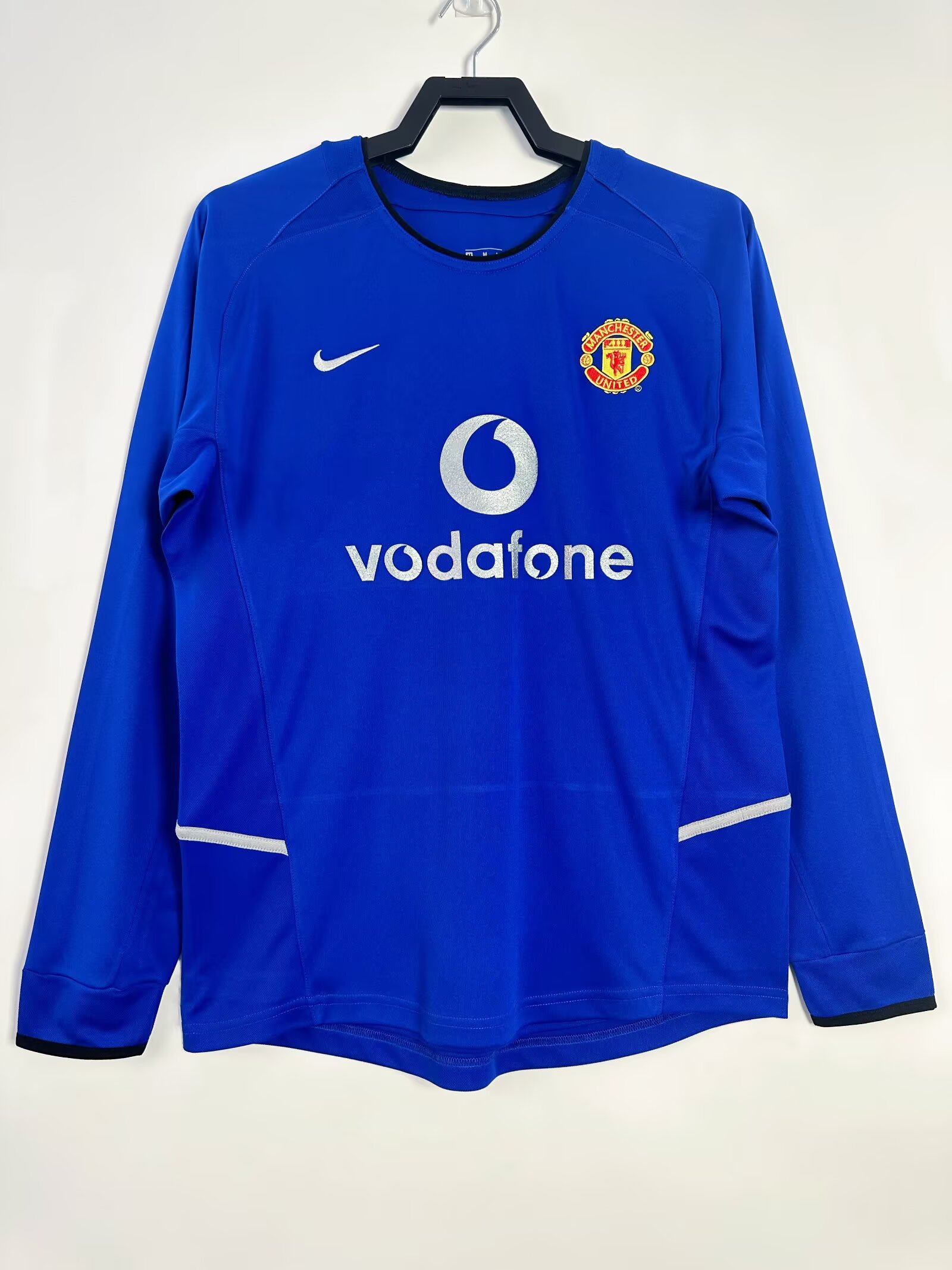 2002-2003 Man Utd Away Long Sleeve Retro Soccer Jersey (长袖)