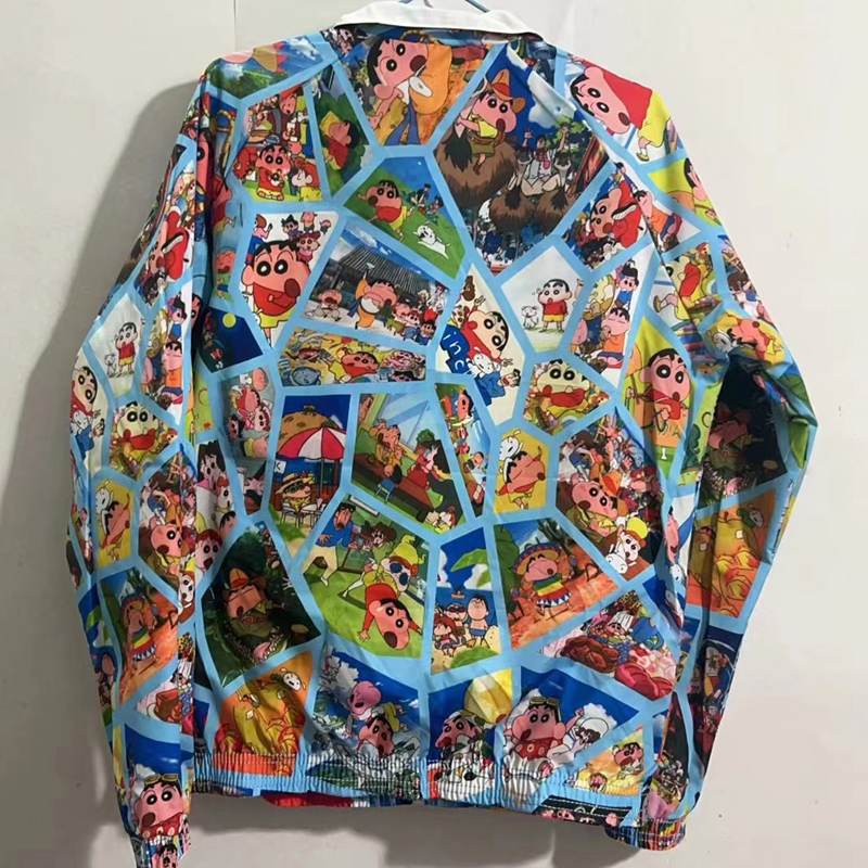 2024 Japan Anime Edition Double Sided Windbreaker (蜡笔小新-双面风衣)