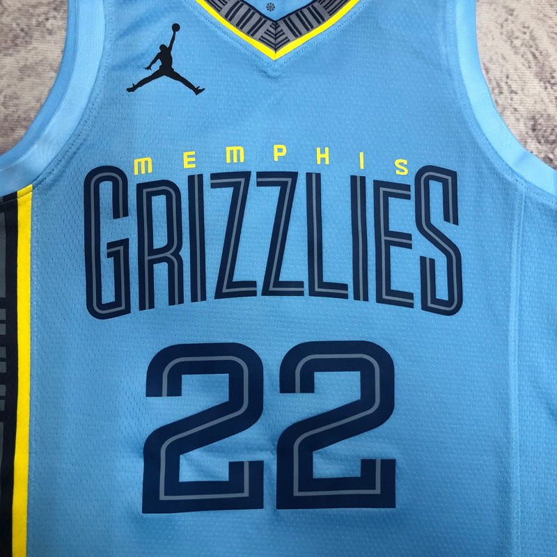 22-23 GRIZZLIES BANE #22 Blue Top Quality Hot P...