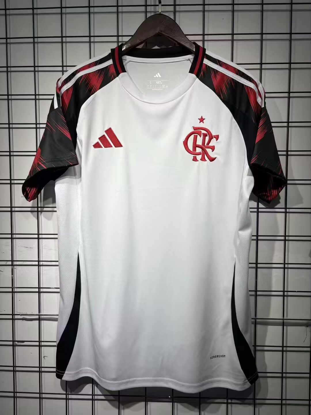 25-26 Flamengo White Red Training shirts