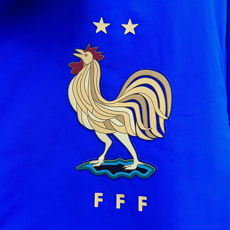 24-25 France Blue & White Double Sided Windbreaker (双面风衣)