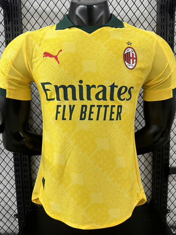 25-26 ACM Yellow Special Edition Player Version Soccer Jersey