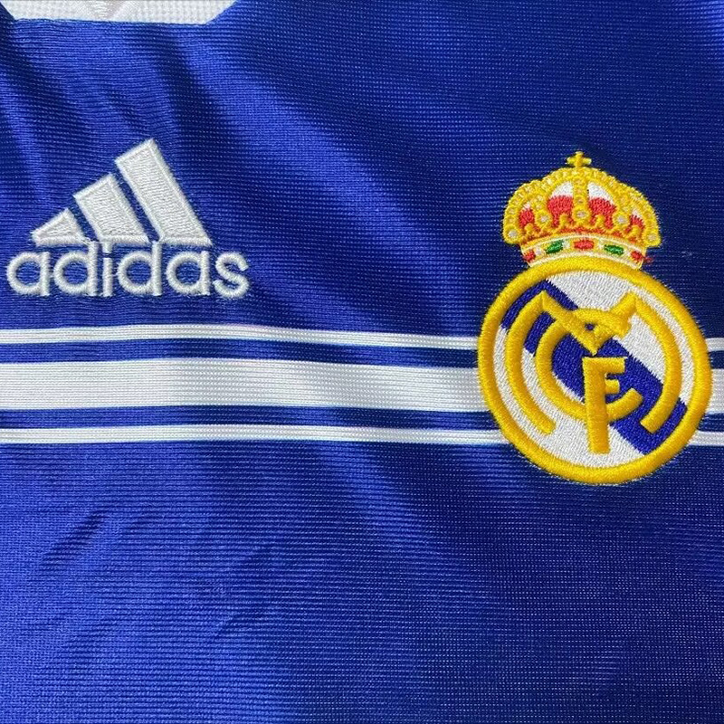 1998-1999 RMA Away Long Sleeve Retro Soccer Jersey (长袖)