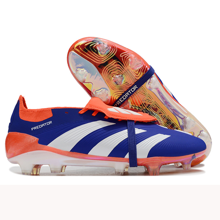 Predator Elite Tongue FG Soccer Shoes-Blue/White-8156249