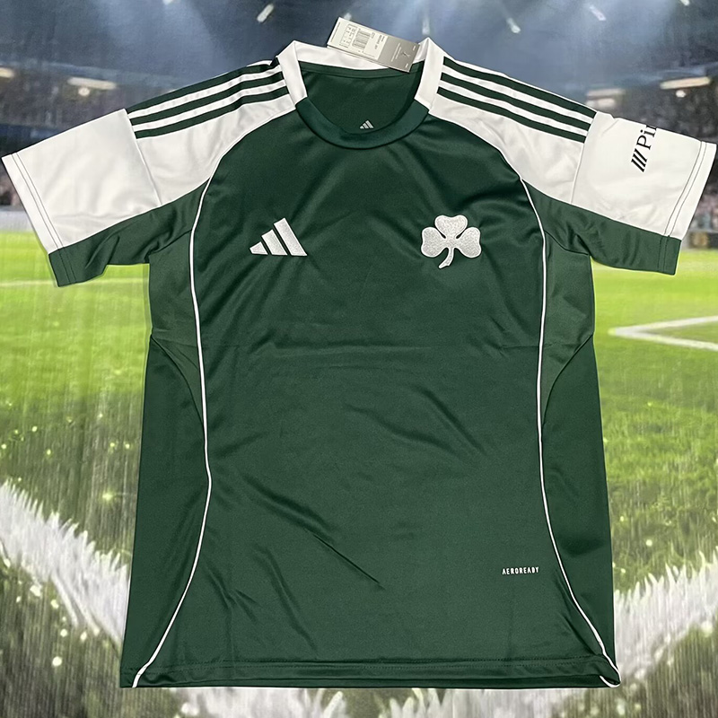 25-26 Panathinaikos Green Fans Soccer Jersey