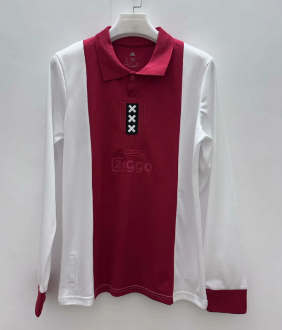 24-25 Ajax Red long sleeve Commemorative Edition Fans Soccer Jersey