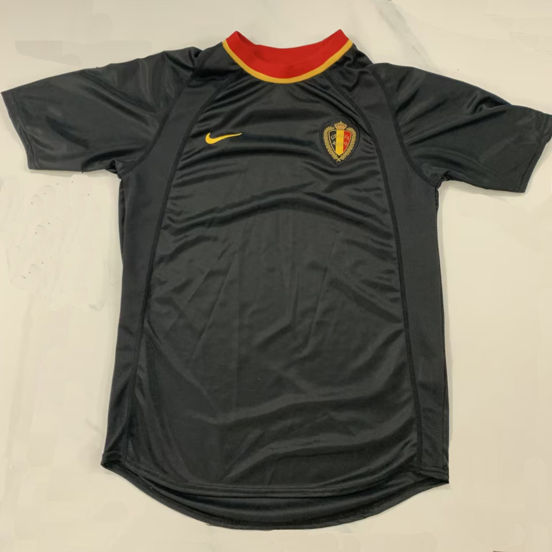2000 Belgium Away Retro Soccer Jersey