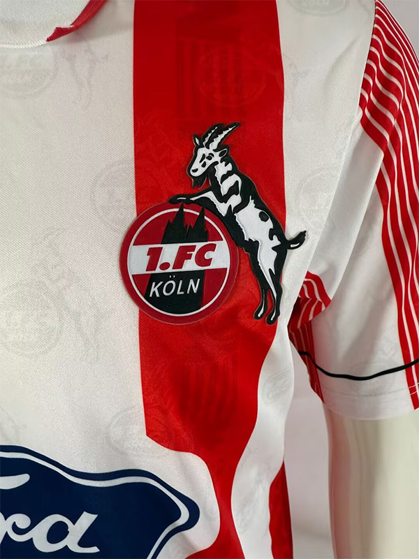 1995-1996 koln Home Retro Soccer Jersey