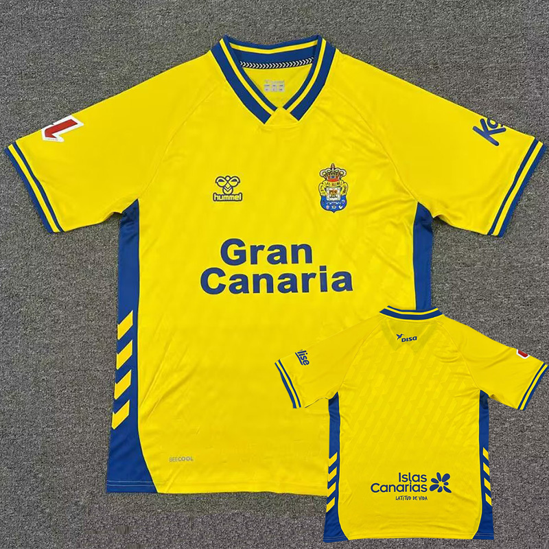 25-26 Las Palmas Home Fans Soccer Jersey (V领)