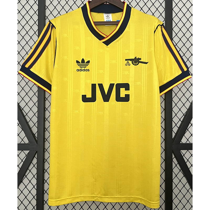 1986-1988 ARS Away Yellow Retro Soccer Jersey