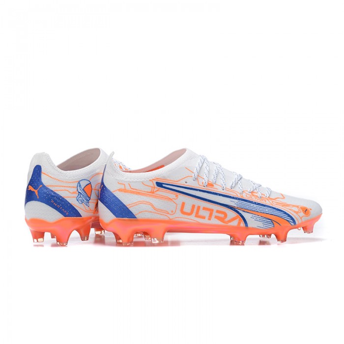 Ultra Ultimate FG Soccer Shoes-Orange/White-9953439