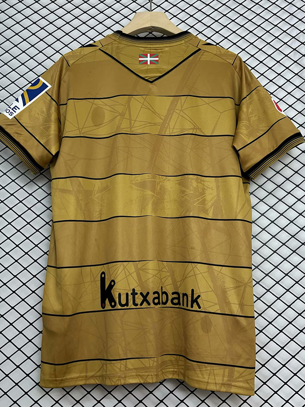 24-25 Real Sociedad Away Fans Soccer Jersey