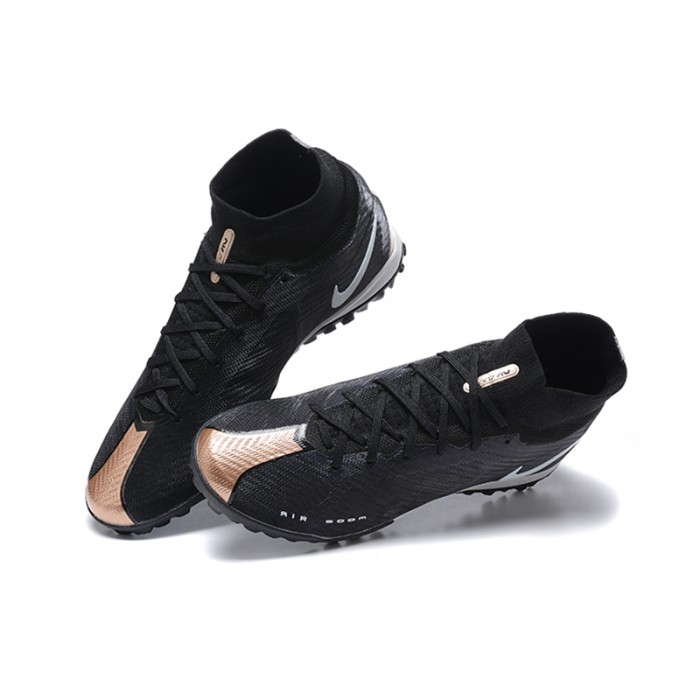 Superfly 8 Academy TF High Soccer Shoes-Black/White-536567