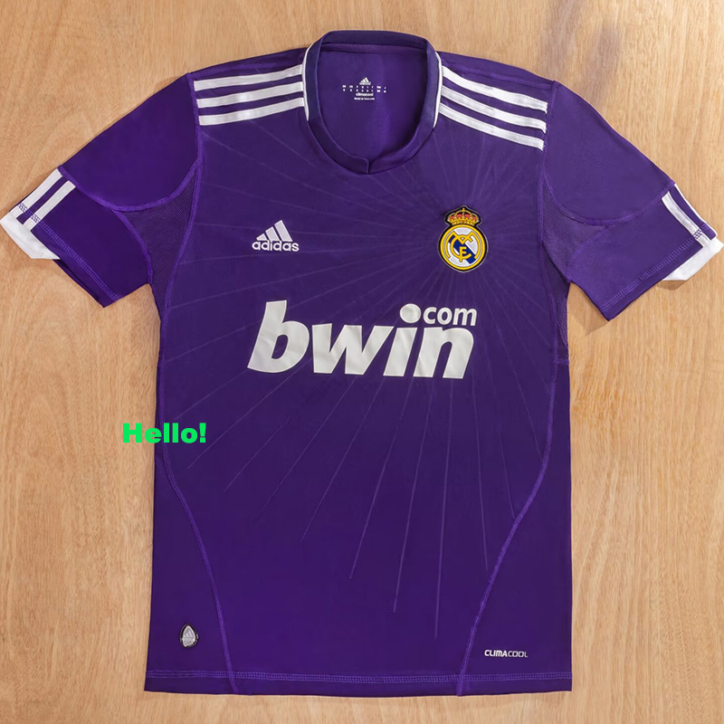 2010-2011 RMA Third Retro Soccer Jersey