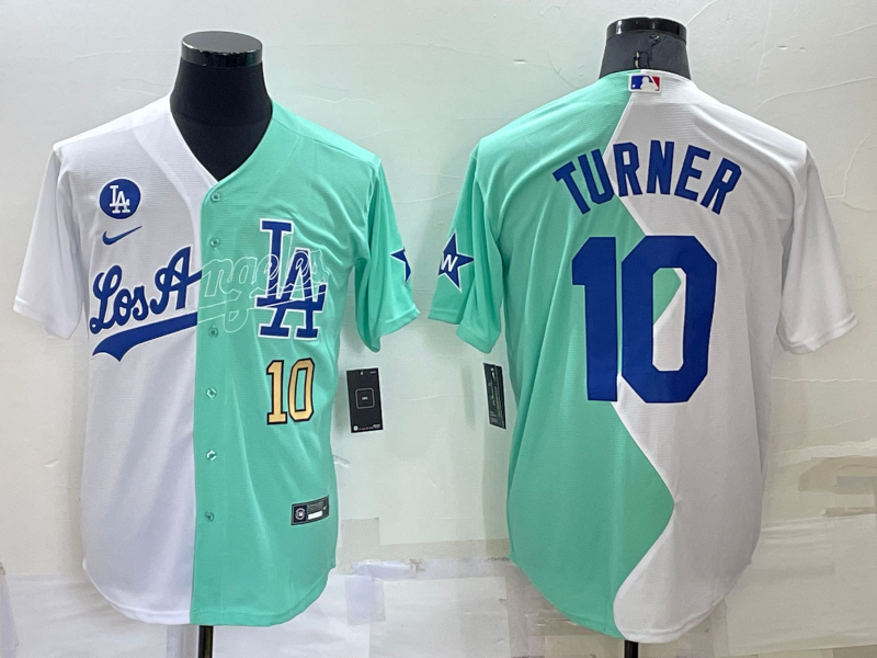2022 Men's Los Angeles Dodgers Turner 10 MLB Jersey