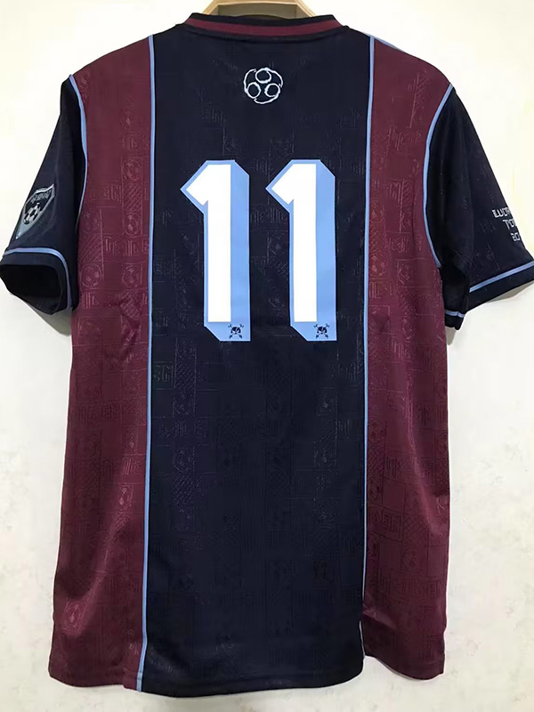2011 West Ham #11 Iron Maiden Home Retro Soccer...