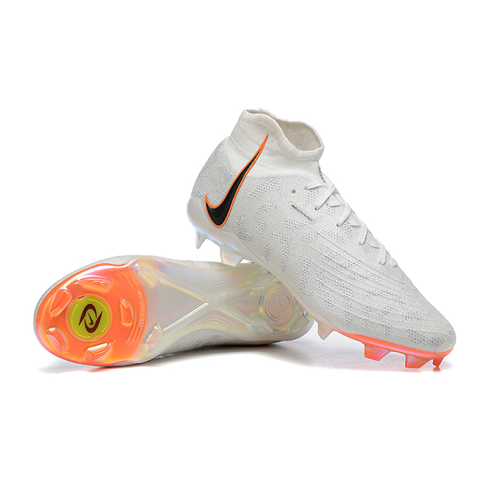 PHANTOM LUNA ELITE FG High Soccer Shoes-White/Orange-1671237