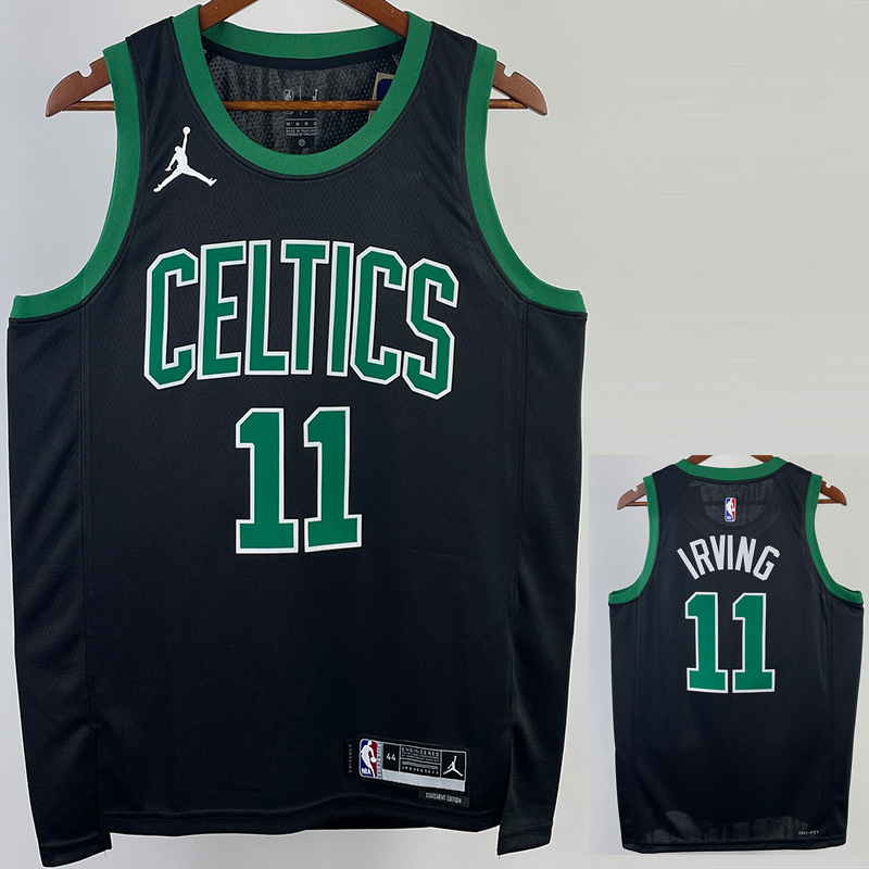 22-23 CELTICS IRVING #11 Black Top Quality Hot ...