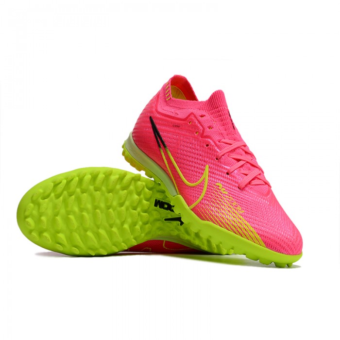 Air Zoom Mercurial Vapor XV Elite TF Soccer Shoes-Pink/Green-1939092