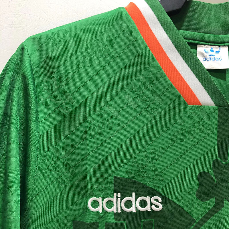 1994 Ireland Home Retro Soccer Jersey