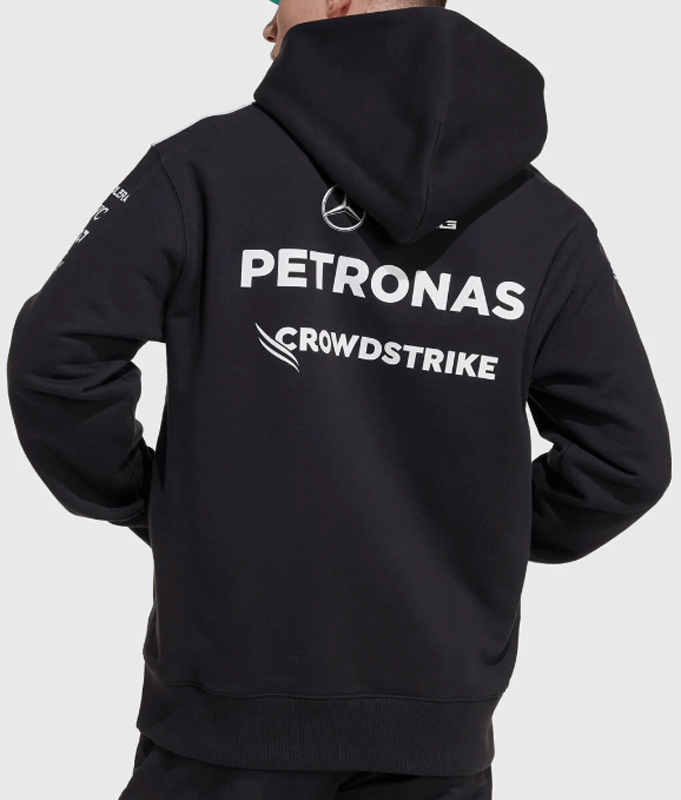 2025 F1 Mercedes Black Hoody(有帽卫衣)